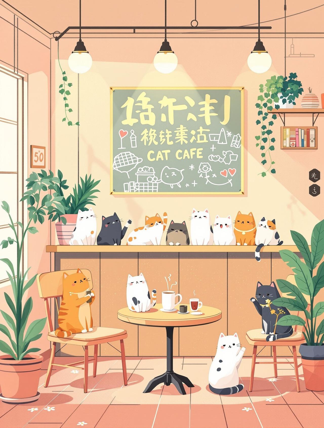 可可影视短剧 - 猫咪咖啡馆的日常